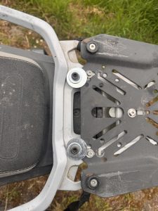 Reparatur des Heckträger